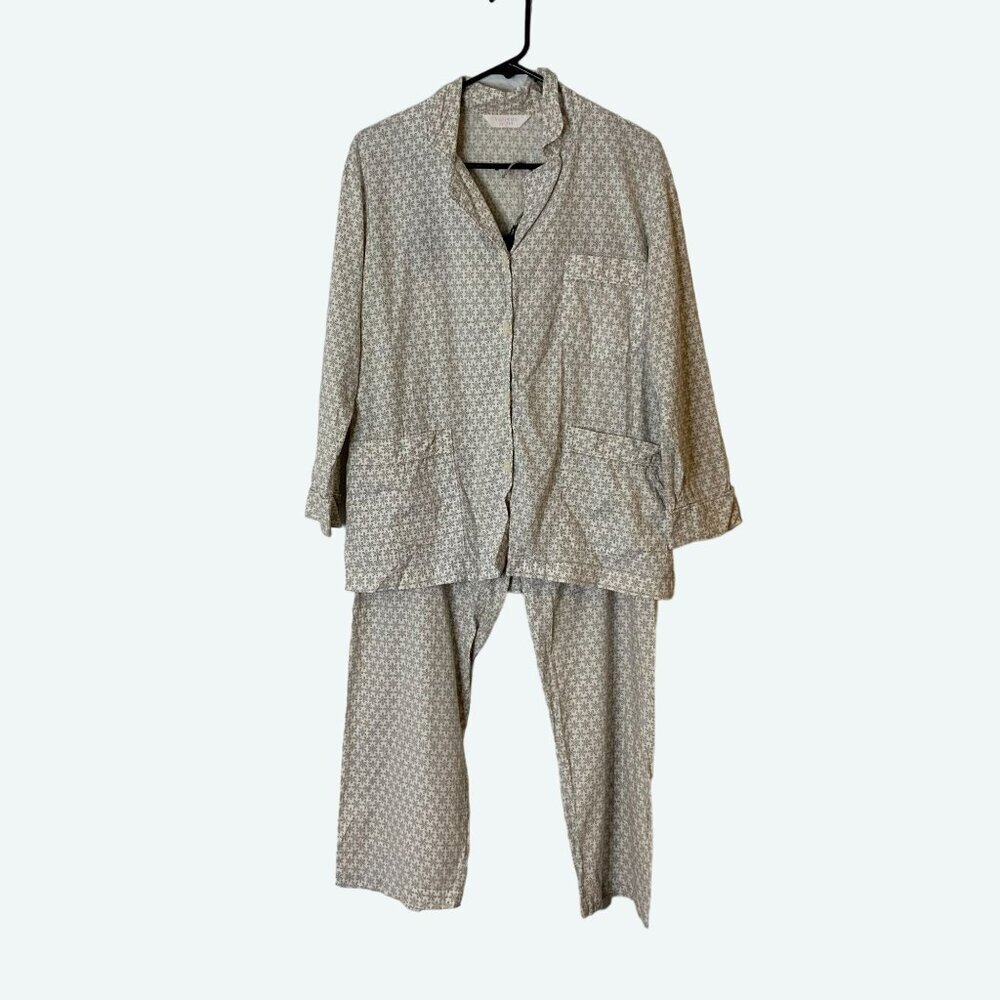 Victoria's Secret Women's Pajama Set - Floral Print 100% Cotton‎ Size S